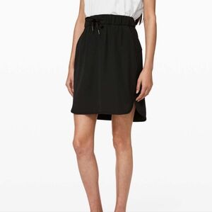 Lululemon On The Fly Skirt *Woven - Black - Size 8